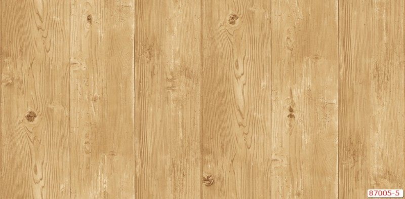 Giấy dán tường vân gỗ màu vàng đẹp sang trọng